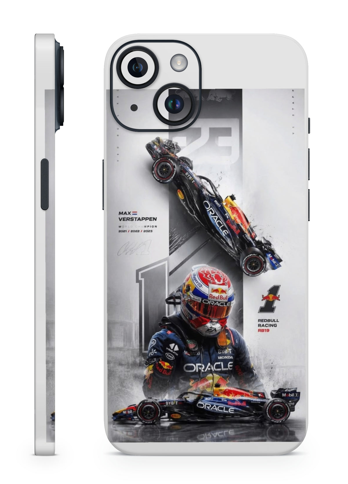Max Verstappen RB19 World Champion mobile skin by The Trendyy