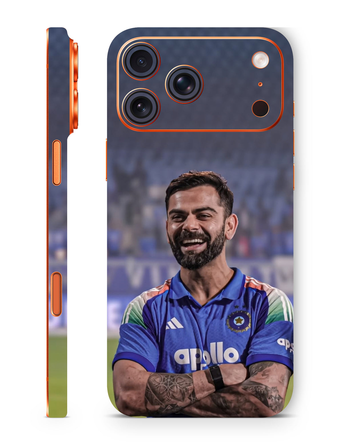 Virat Kohli Indian cricket fan mobile skin The Trendyy